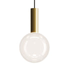 Zafferano America ZL-SFA-GD\/CLR-27 Sfera Suspension en or transparent 2700 K