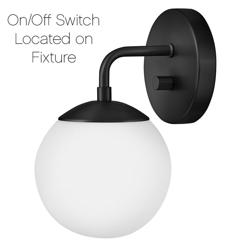 Lark 84300BK Julep Wall Sconce in Black