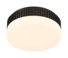 Eurofase 49913-029 Purgos LED Flush Mount in Matte Black