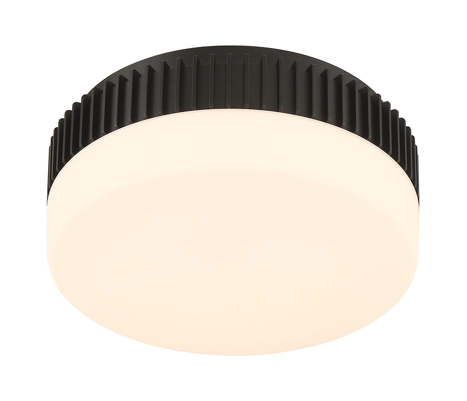 Eurofase 49913-029 Purgos LED Flush Mount in Matte Black