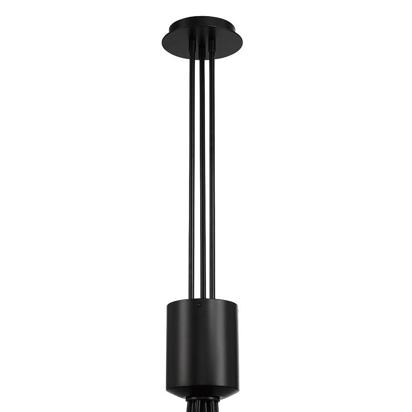 Europhase 50256-013 Athena LED Suspendu en noir mat
