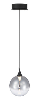 Eurofase 50250-028 Globe LED Iissa Suspension en noir mat