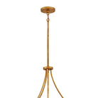 Fredrick Ramond FR41598DA Myra Cristal de roche à plusieurs niveaux Suspension en laiton vieilli