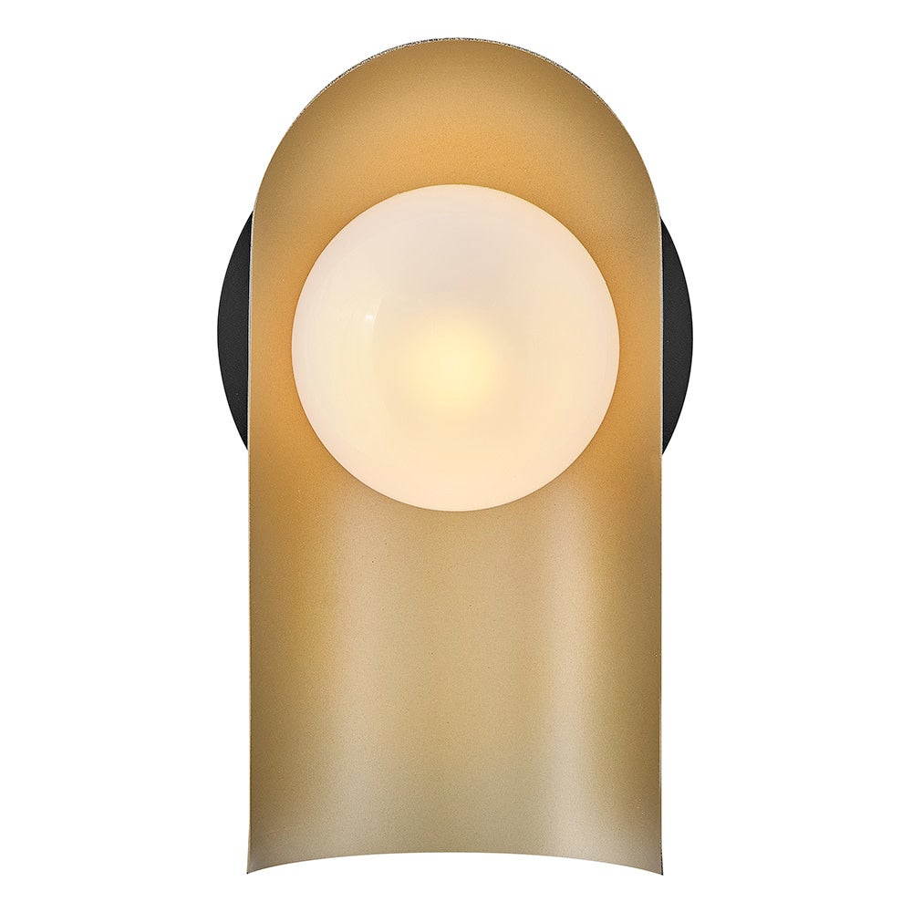Lark 84230BK-LCB Zuri Wall Sconce in Black
