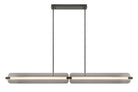 Europhase 50057-016 Neoness LED Linéaire Suspendu en laiton vieilli