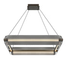 Eurofase 50053-018 Neoness LED Géométrique Suspendu en laiton vieilli