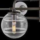 Fredrick Ramond FR30508BX Oberon Adjustable Tier Chandelier in Black Oxide