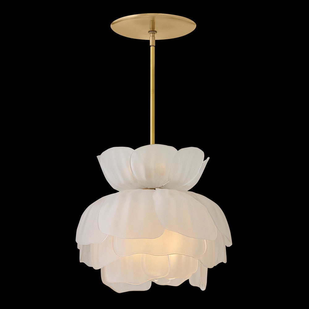 Fredrick Ramond FR46895UB Fleur Fantine Suspension en laiton non verni