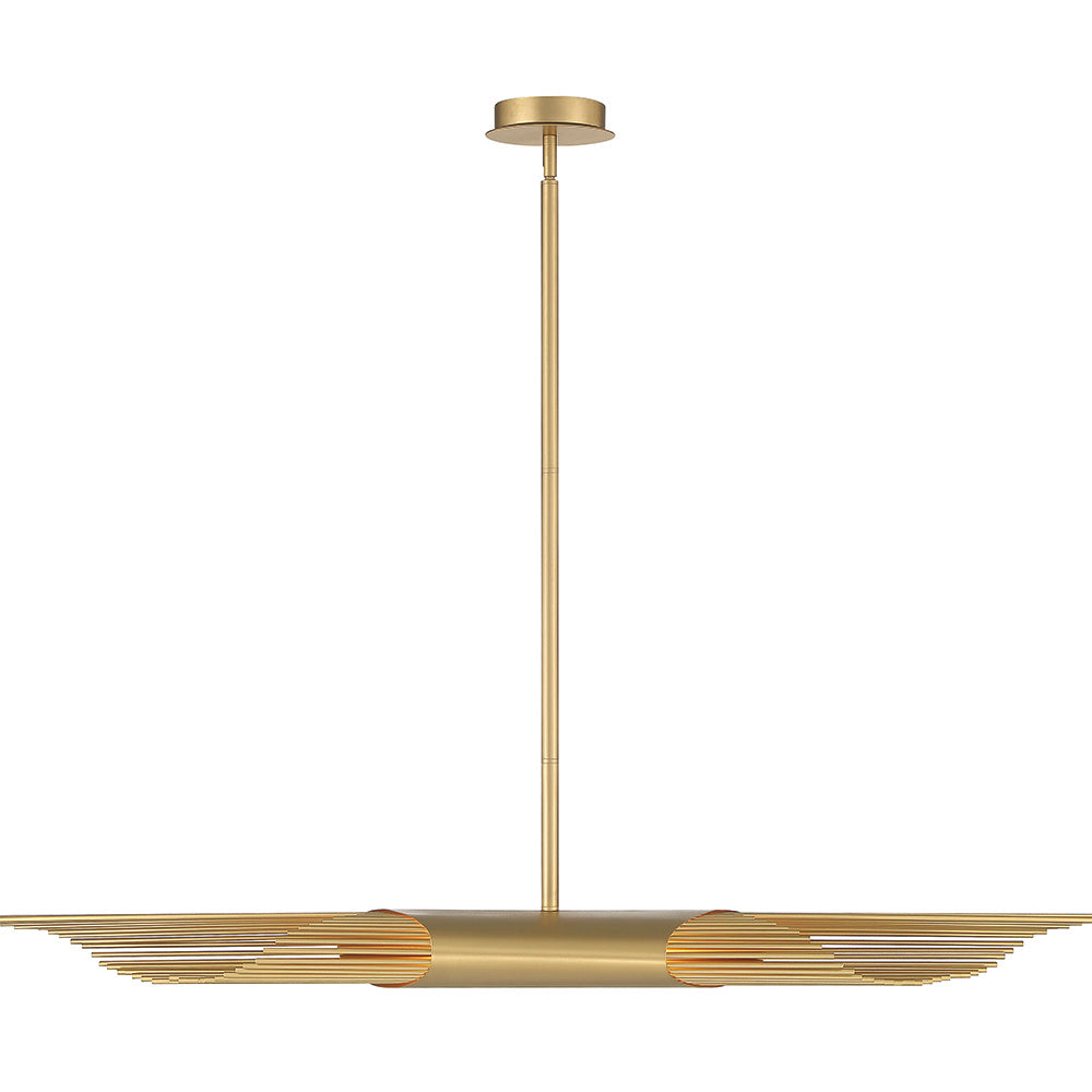 Eurofase 43866-021 Umura LED Linear Chandelier in Gold