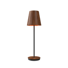 Accord Lighting 7078.06 Conical Accord Table Lamp in Imbuia