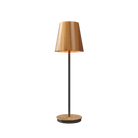 Accord Lighting 7078.12 Conical Accord Table Lamp in Teak