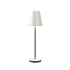 Accord Lighting 7078.47 Conical Accord Table Lamp in Organic White