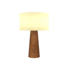 Accord Lighting 7094.06 Cylindrical Accord Table Lamp in Imbuia
