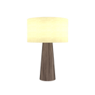 Accord Lighting 7094.18 Cylindrical Accord Table Lamp in American Walnut