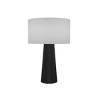 Accord Lighting 7026.44 Conical Accord Table Lamp in Charcoal