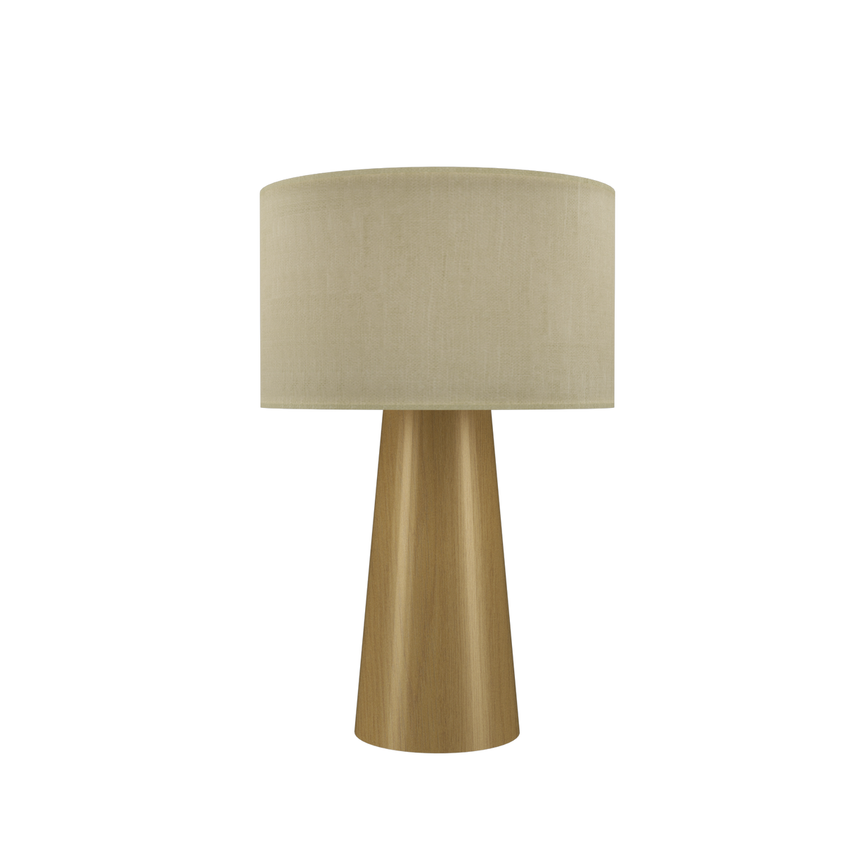 Accord Lighting 7026.49 Conical Accord Table Lamp in Organic Gold