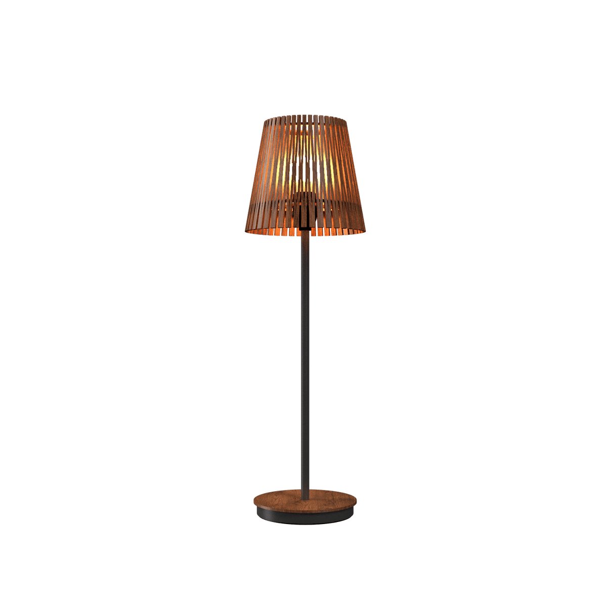 Accord Lighting 7086.06 LivingHinges Accord Table Lamp in Imbuia