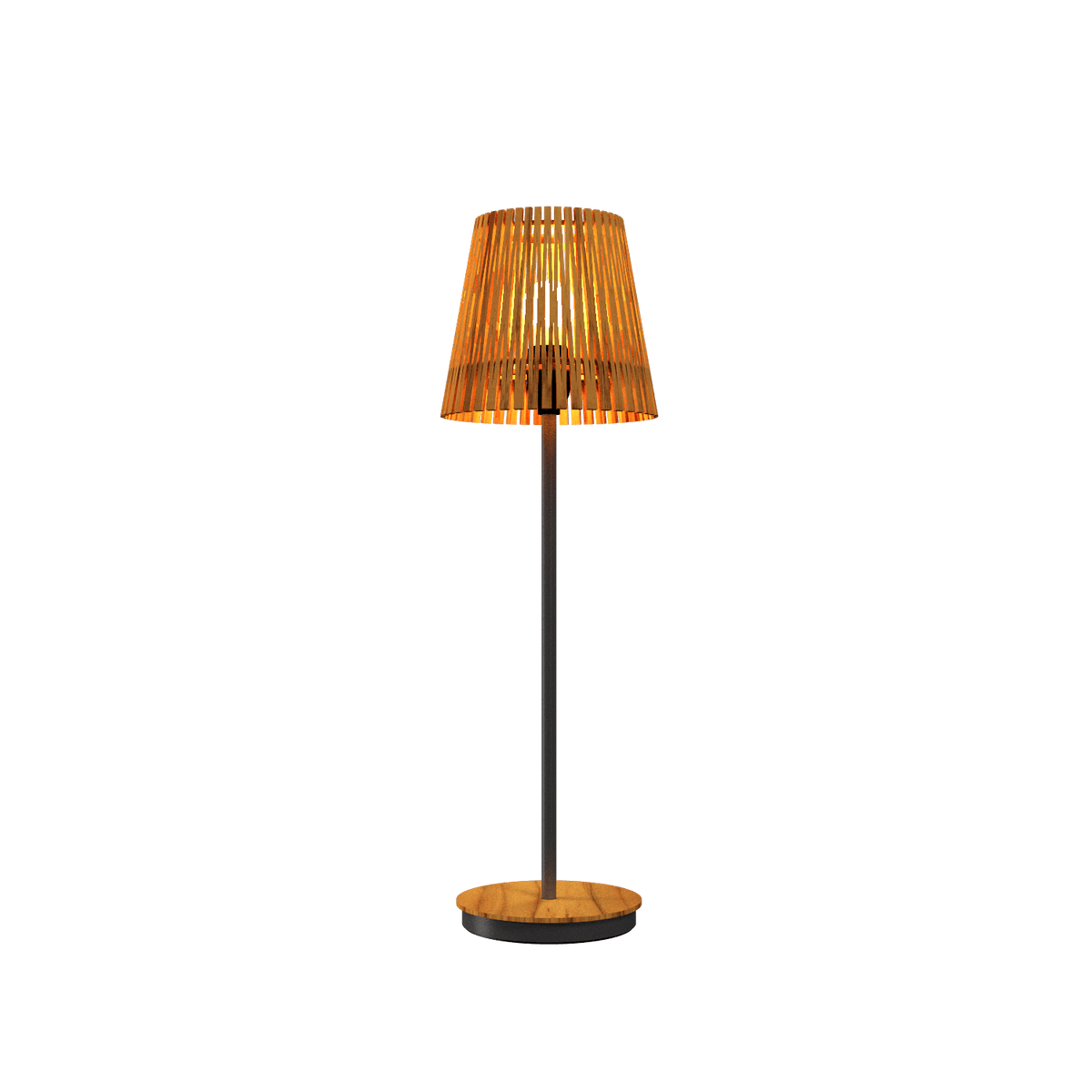 Accord Lighting 7086.12 LivingHinges Accord Table Lamp in Teak