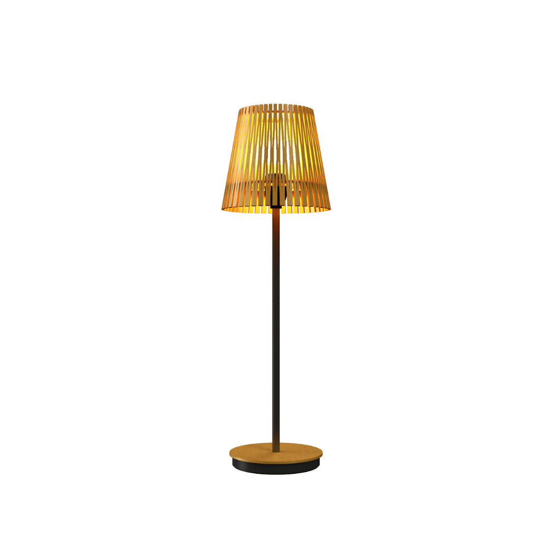 Accord Lighting 7086.49 LivingHinges Accord Table Lamp in Organic Gold