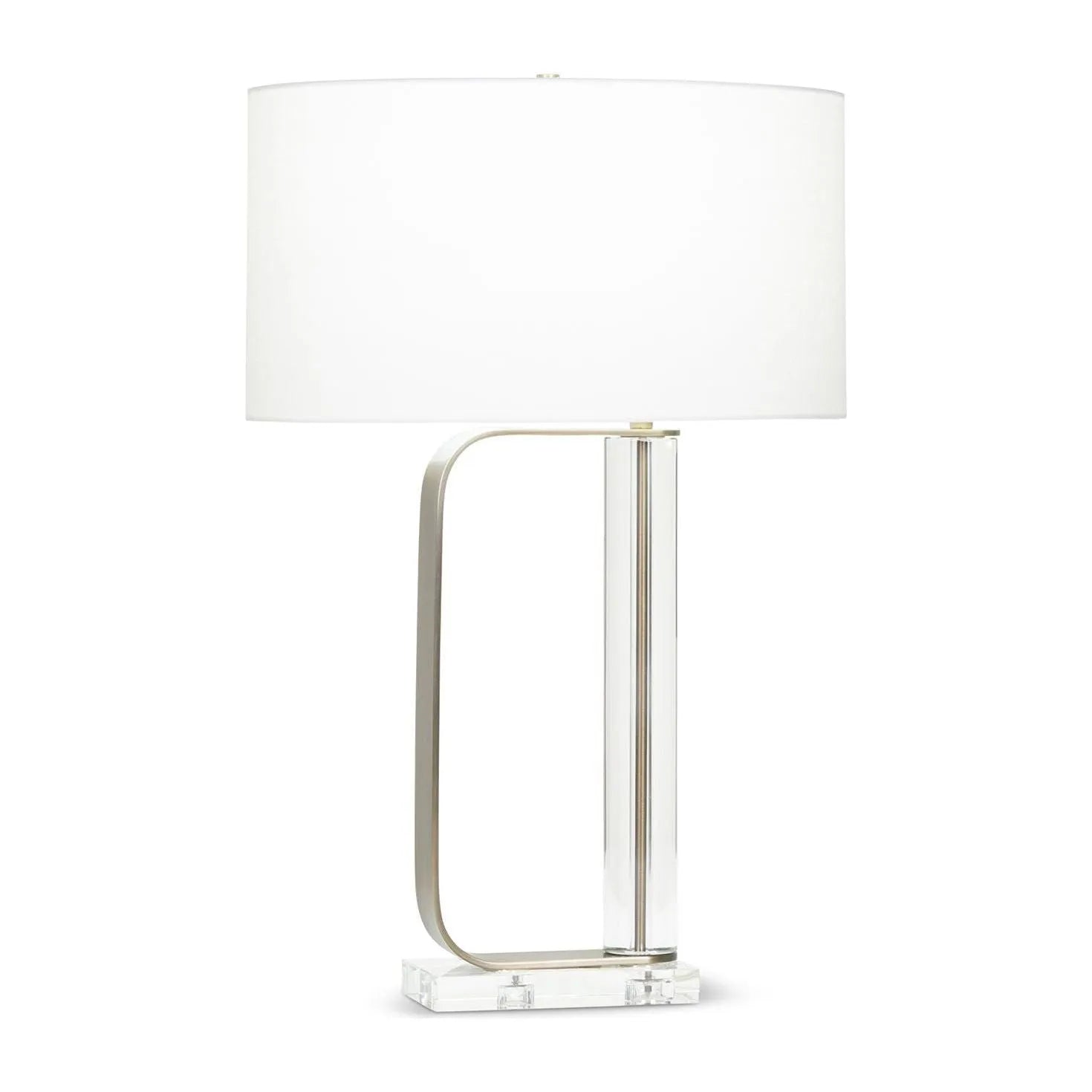 Flow Decor-4095-OWL-Table Lamps-Abby-Clear