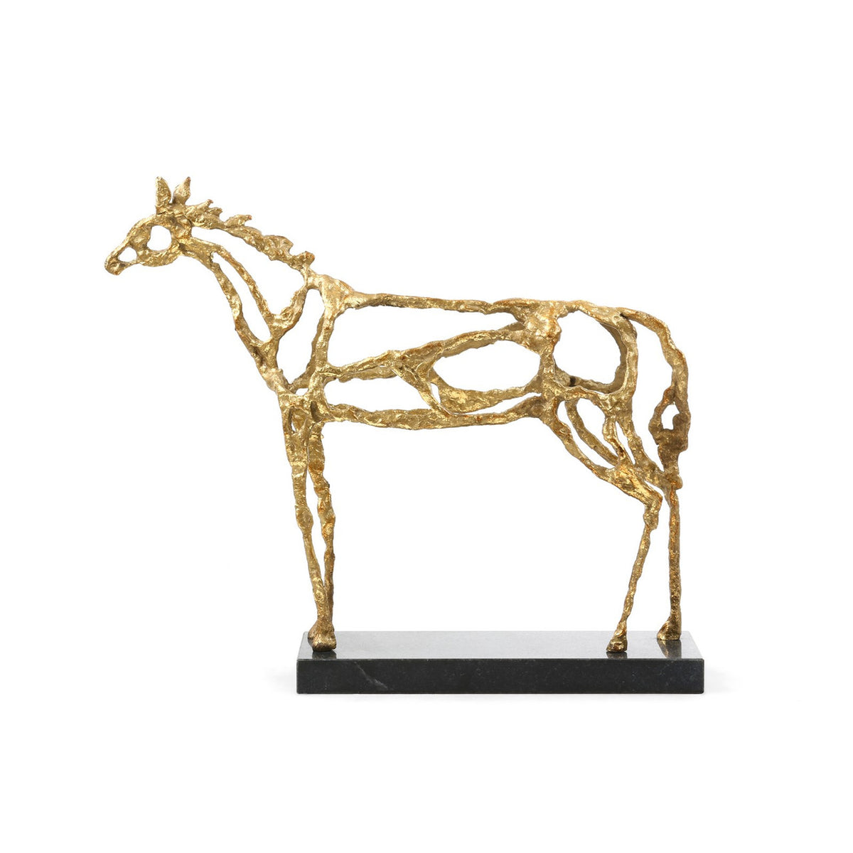 Statue de cheval arabe