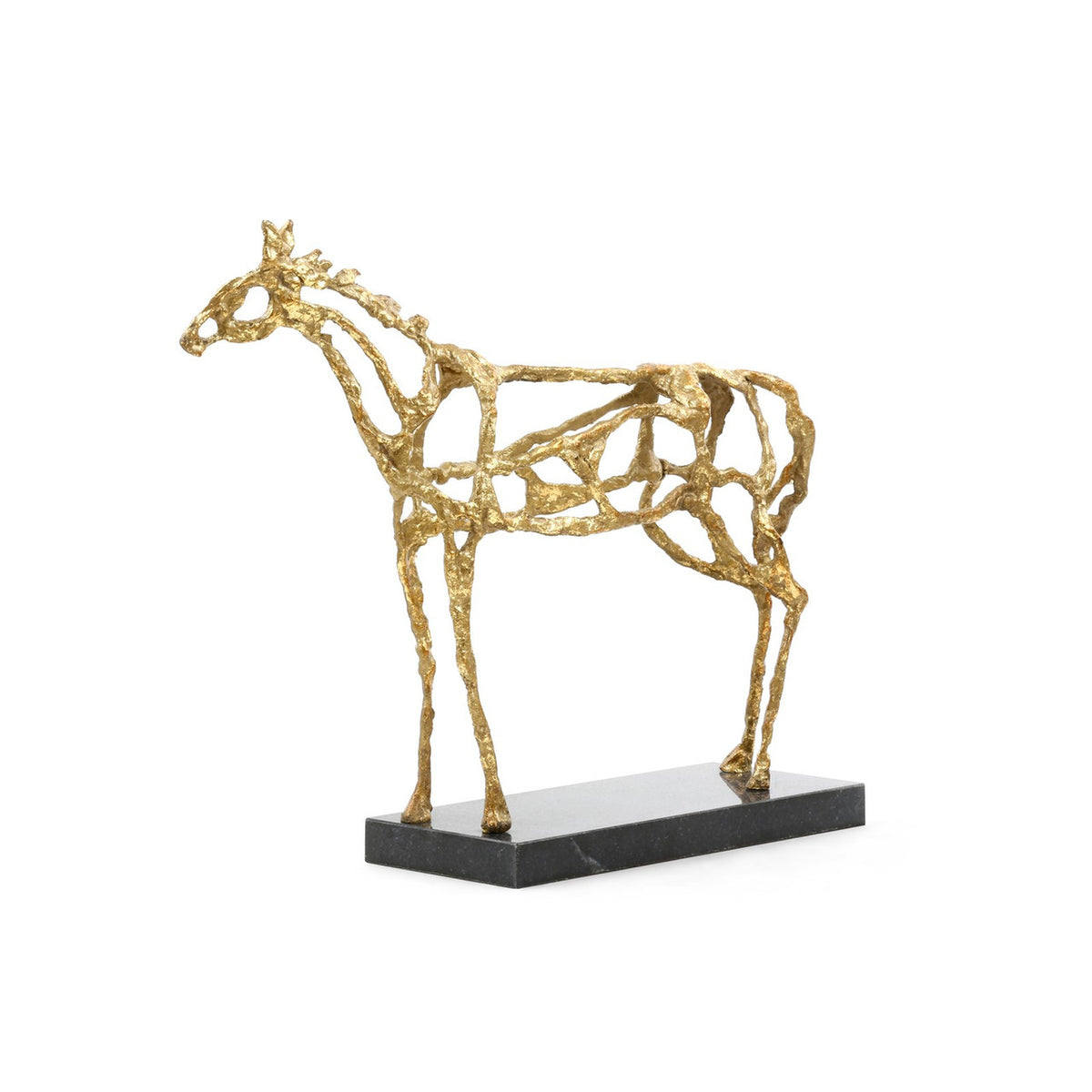 Statue de cheval arabe