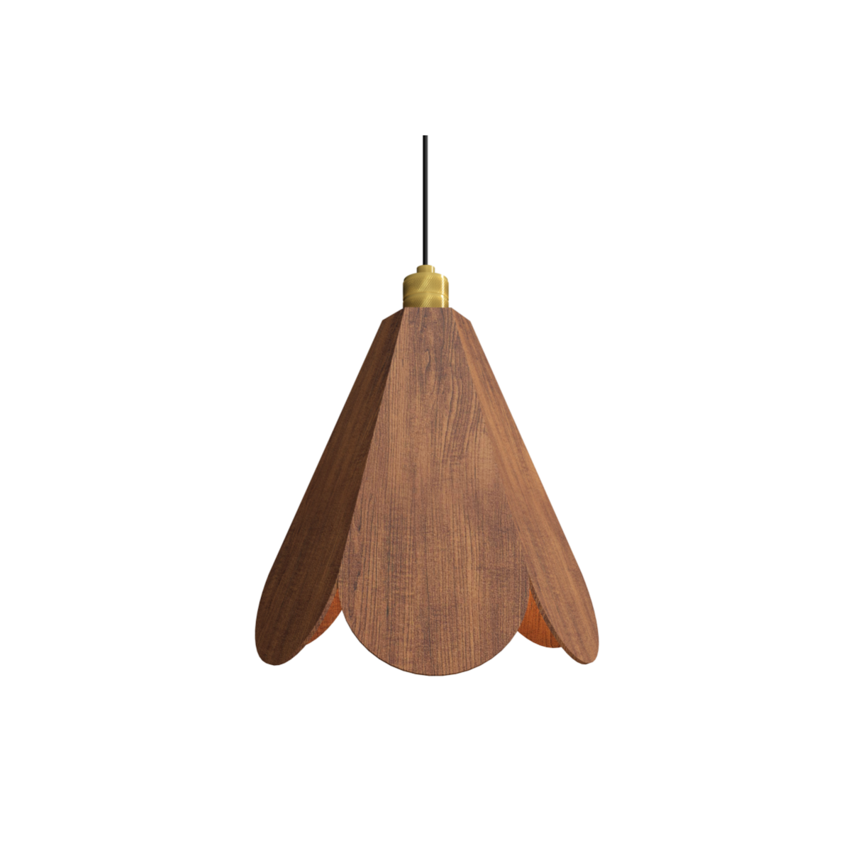 Accord Lighting 1655.06 Aura Accord Pendant in Imbuia