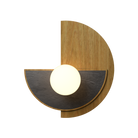 Accord Lighting 4257.09 Petra Accord Wall Lamp in Louro Freijo