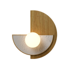 Accord Lighting 4256.09 Petra Accord Wall Lamp in Louro Freijo