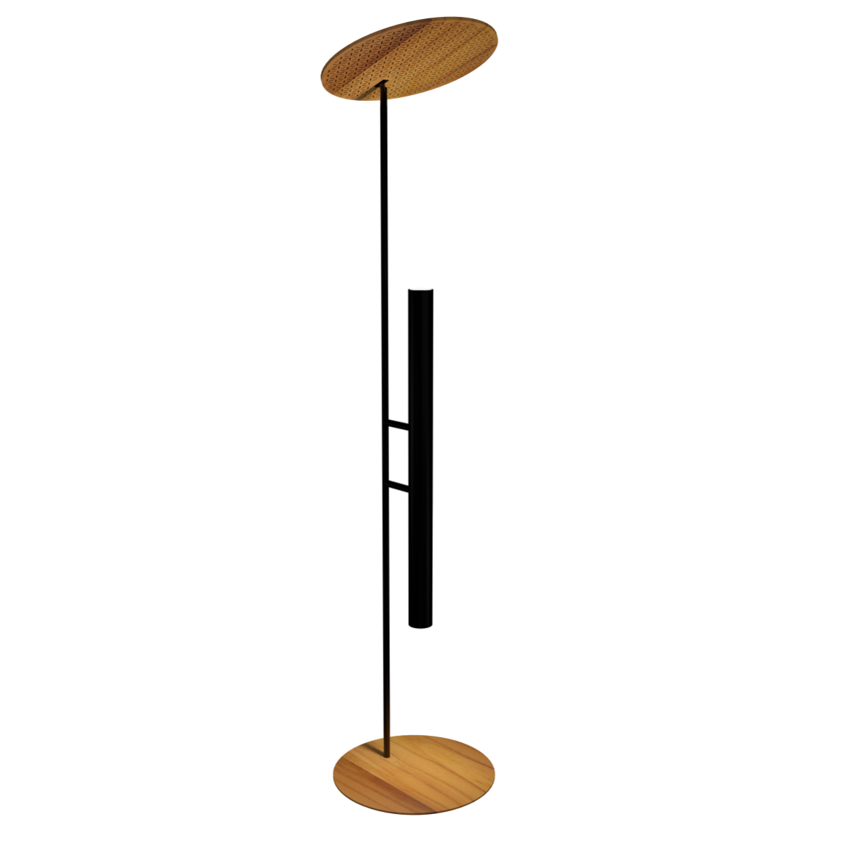 Accord Lighting 3066.12 Harmony Accord Floor Lamp in Teak