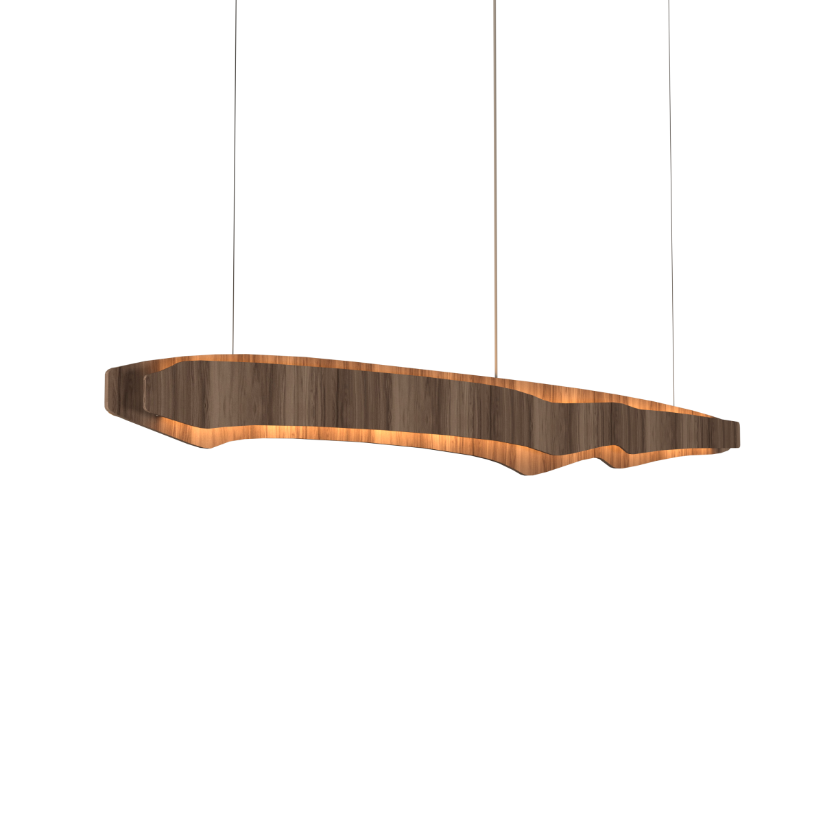 Accord Lighting 1470LED.18 Horizon Accord Suspension en noyer américain