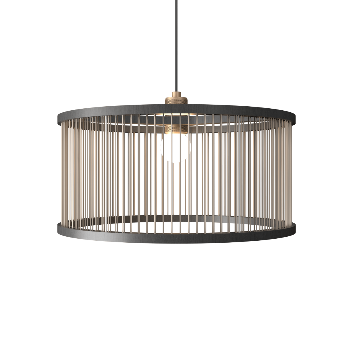 Accord Lighting 1537.50 Corda Accord Suspension en gris organique