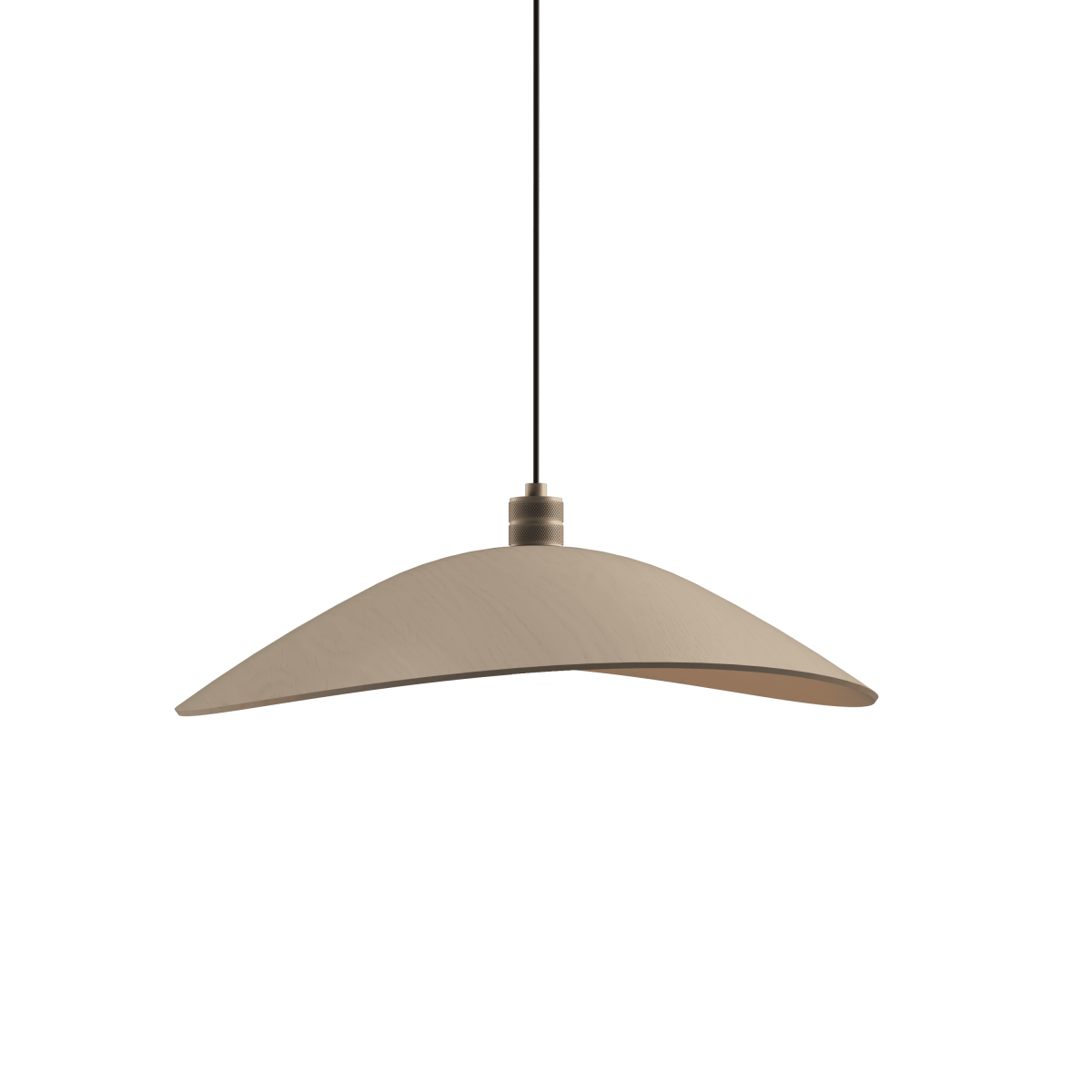 Accord Lighting 1546.48 Oyster Accord Suspension dans un cappuccino bio