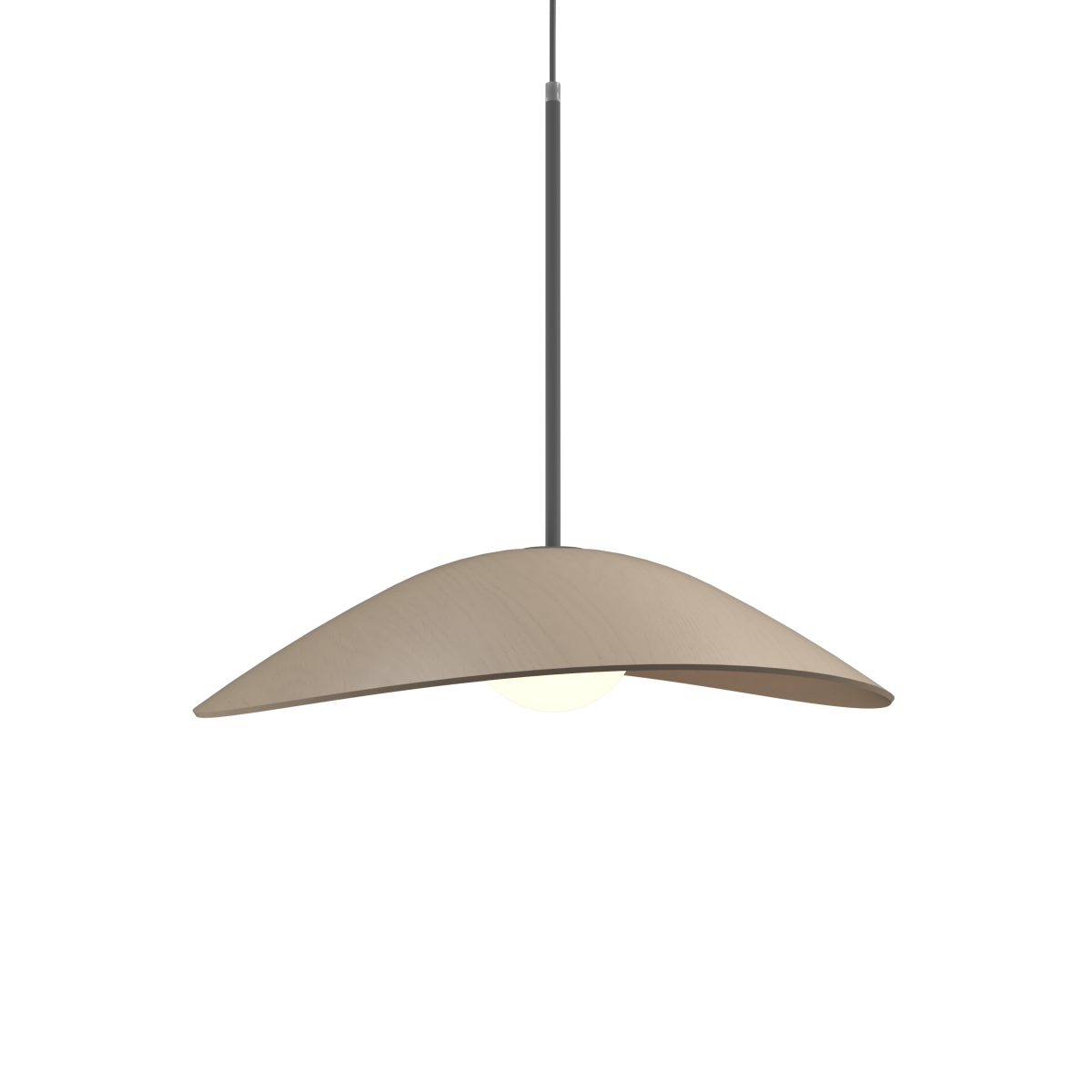 Accord Lighting 1547.48 Oyster Accord Pendant in Organic Cappuccino