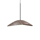 Accord Lighting 1547.18 Oyster Accord Pendant in American Walnut