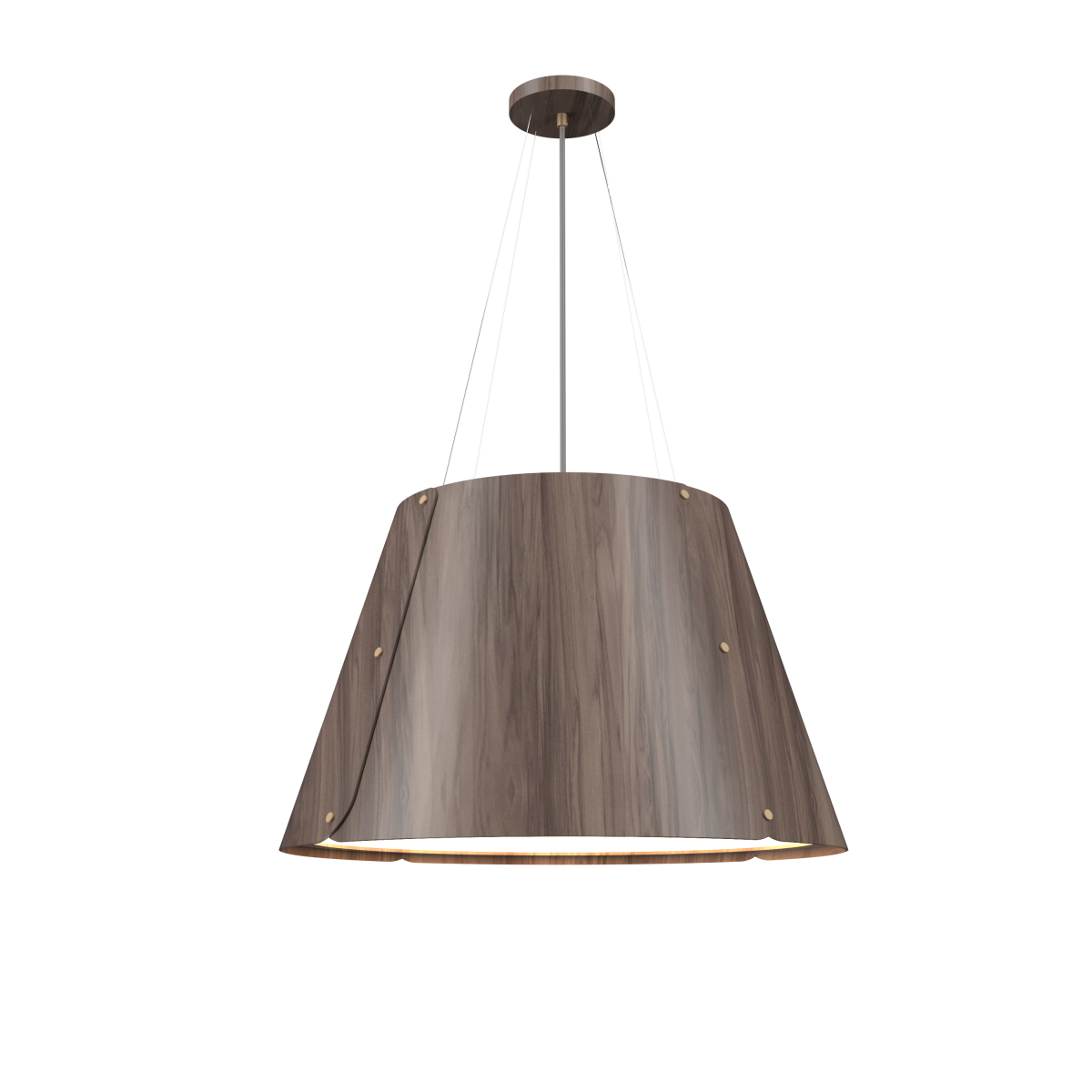 Accord Lighting 1557.18 Element Accord Suspension en noyer américain
