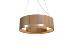 Accord Lighting 1558LED.12 Cylindrical Accord Pendant in Teak
