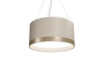 Accord Lighting 1560.48 Cylindrical Accord Pendant in Organic Cappuccino