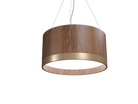 Accord Lighting 1560.06 Cylindrical Accord Pendant in Imbuia