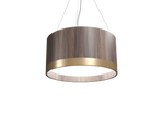 Accord Lighting 1560.18 Cylindrical Accord Pendant in American Walnut