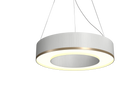 Accord Lighting 1566LED.47 Cylindrical Accord Pendant in Organic White