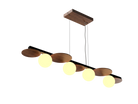 Accord Lighting 1577.06 Luna Accord Pendant in Imbuia