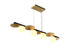 Accord Lighting 1577.49 Luna Accord Pendant in Organic Gold