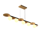 Accord Lighting 1578.09 Luna Accord Pendant in Louro Freijo