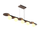 Accord Lighting 1578.18 Luna Accord Pendant in American Walnut