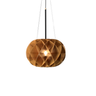 Accord Lighting 1580.12 Hive Accord Pendant in Teak