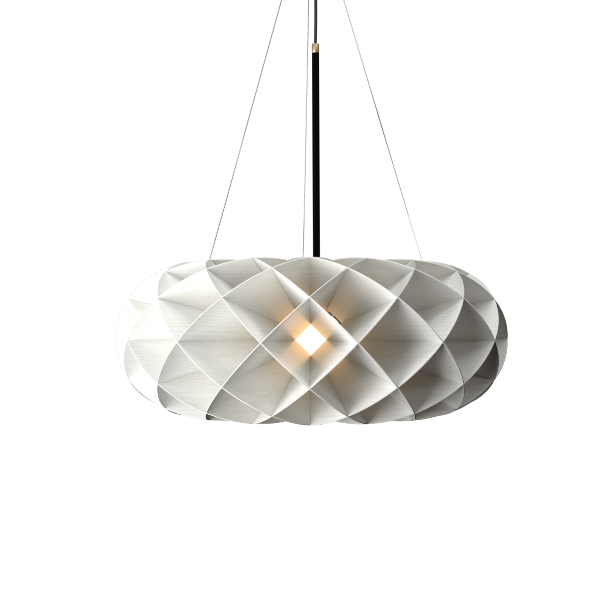 Accord Lighting 1581.47 Hive Accord Pendant in Organic White