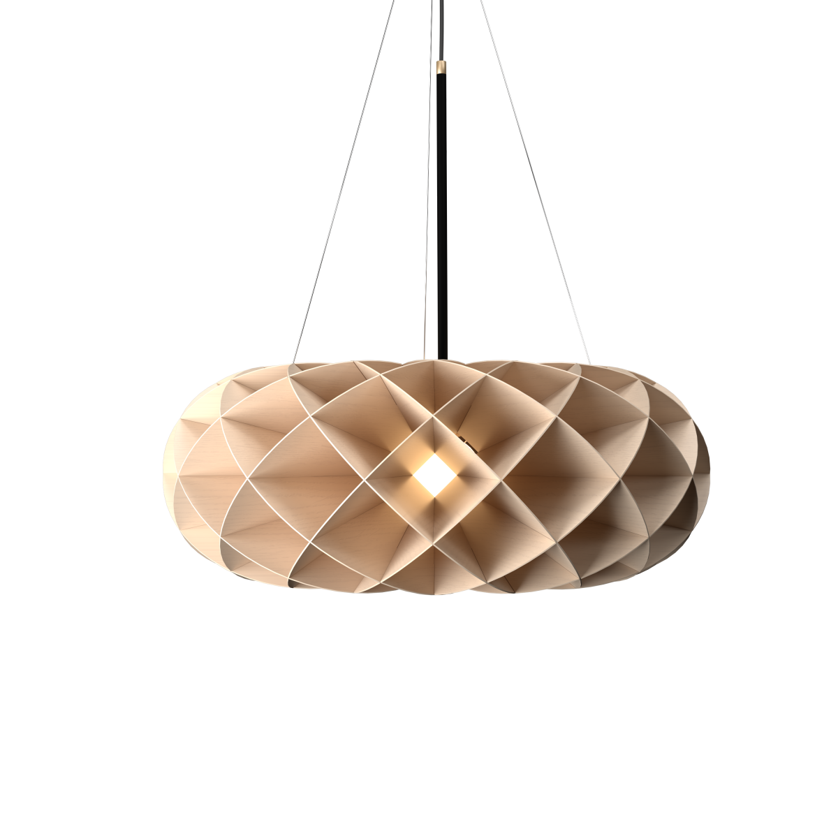 Accord Lighting 1581.48 Hive Accord Pendant in Organic Cappuccino