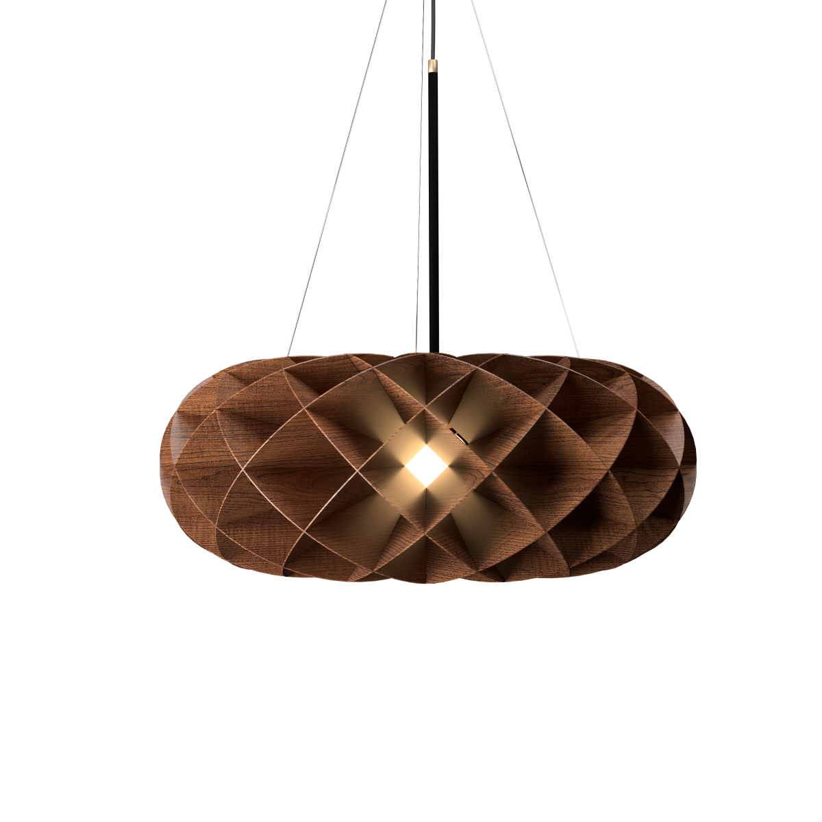Accord Lighting 1581.06 Hive Accord Pendant in Imbuia