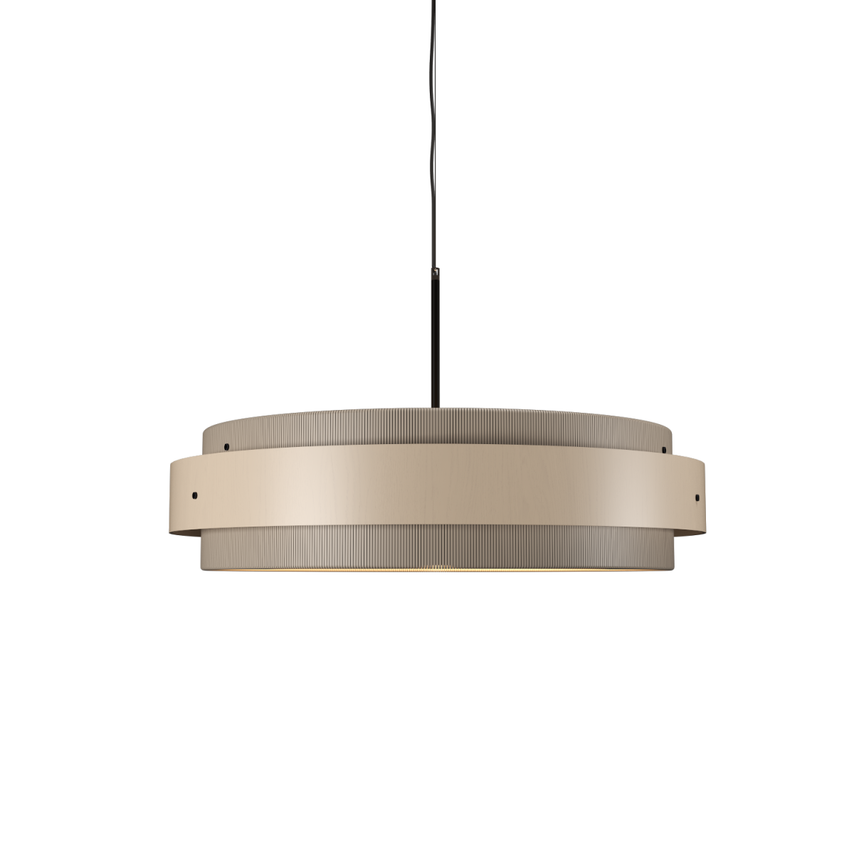 Accord Lighting 1593.48 Corda Accord Suspension dans un cappuccino bio